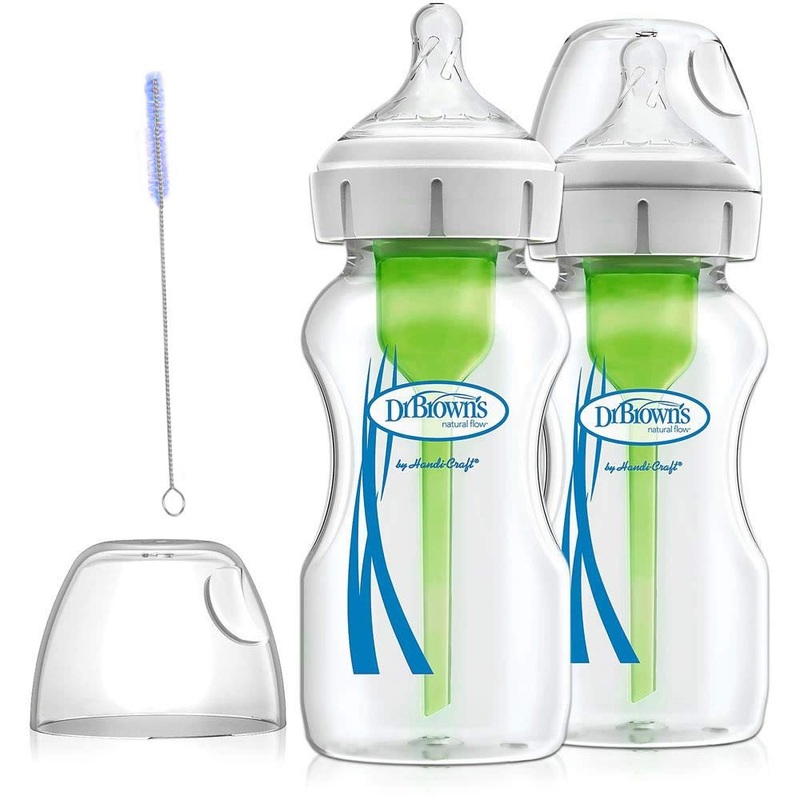 Options+ 9oz Wide-Neck Bottle – 2 Pack