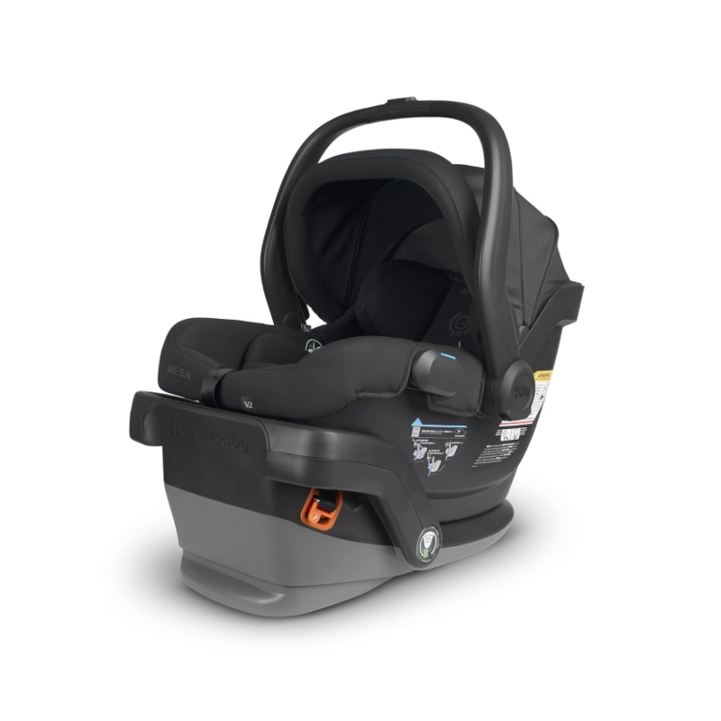 UPPAbaby MESA V2 Infant Car Seat, 2024, Jake (Black)