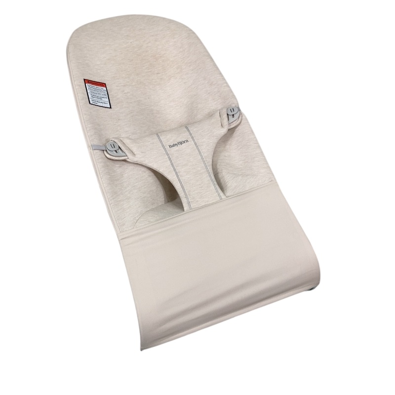 BabyBjorn Bouncer Bliss, Light Beige 3D Jersey, Light Gray Frame