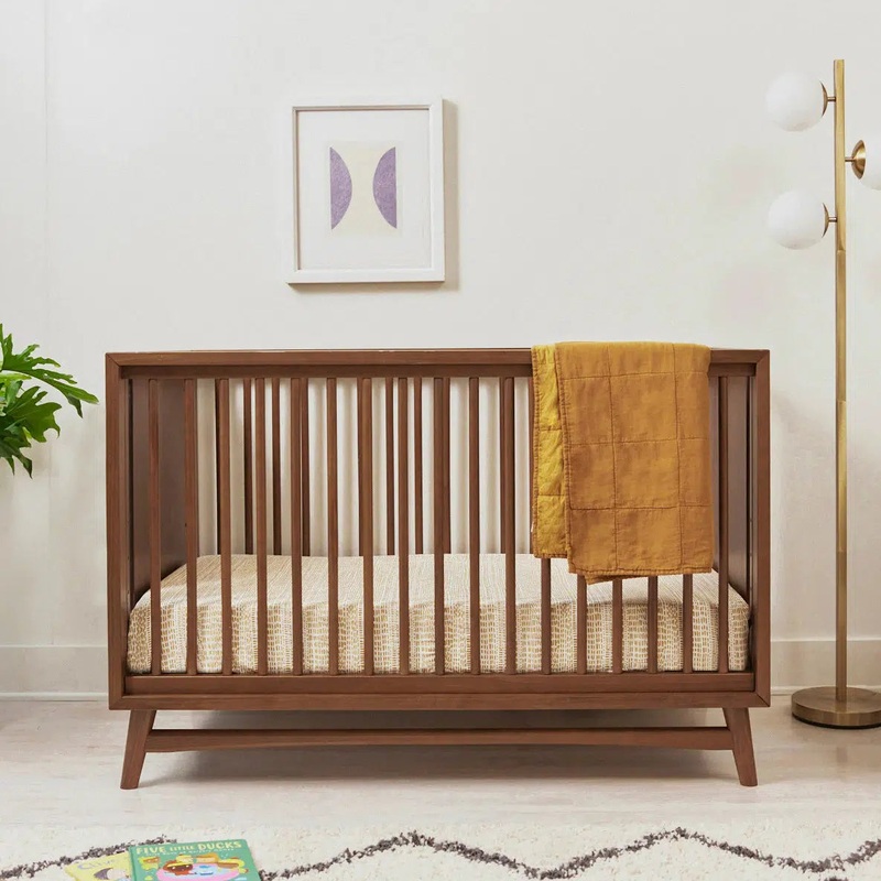 Babyletto – Peggy 3-in-1 Convertible Crib – Natural Walnut