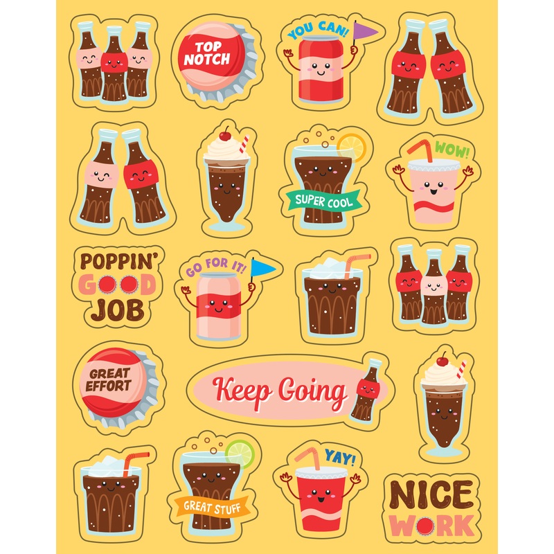 Cola Smelly Stickers