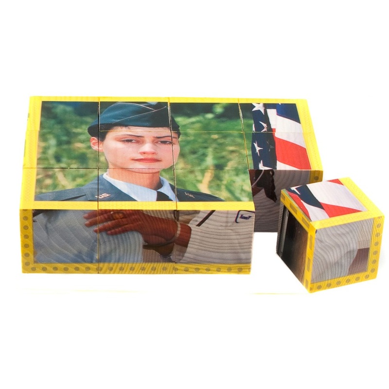 Community Helpers Cube Puzzle