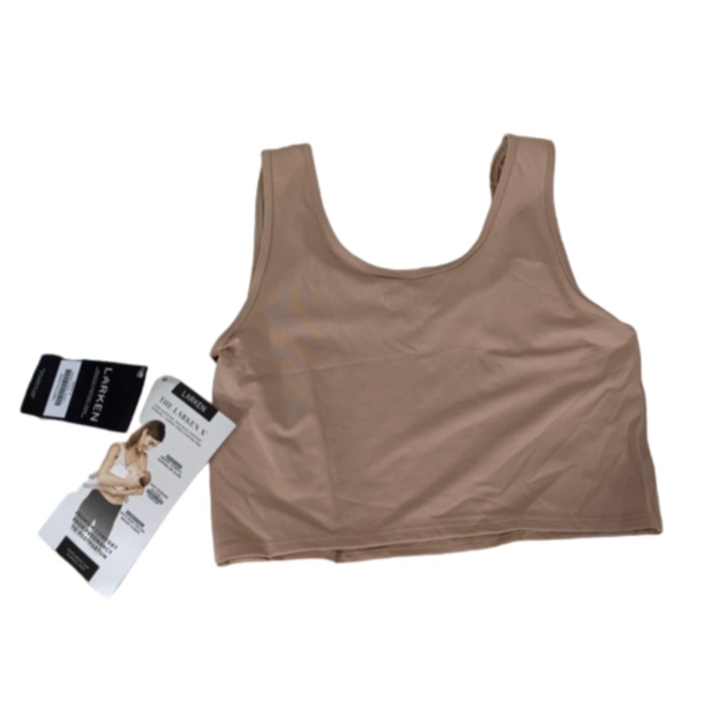 Larken The Larken X Nursing Bra, L, Sand