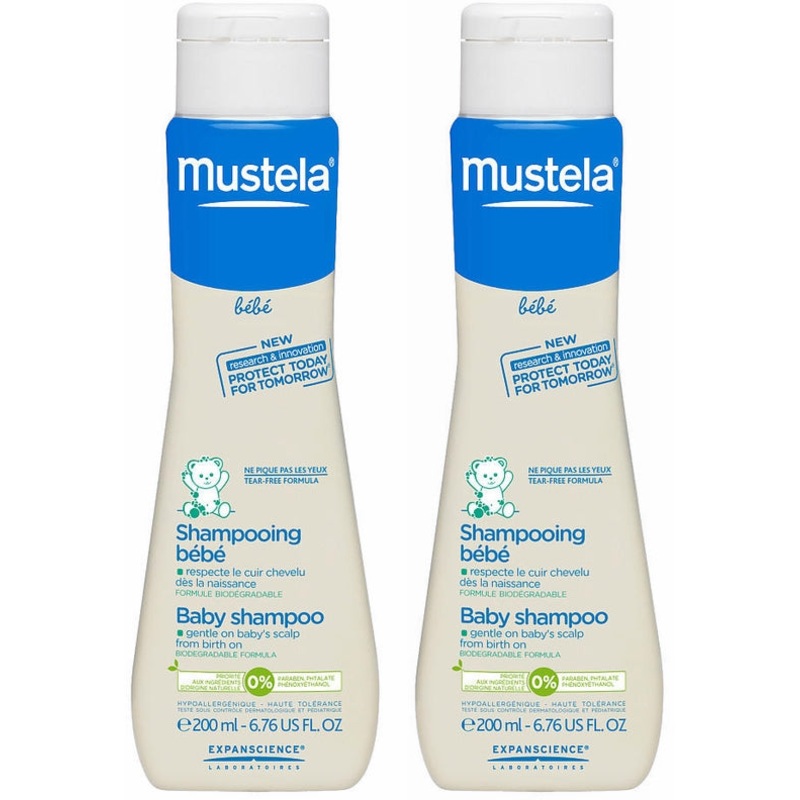 Mustela Baby Shampoo 6.8 oz – 2 Pack