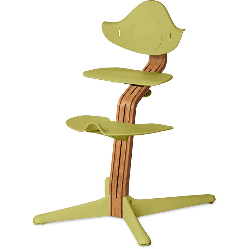 Nomi Chair – Lime/Natural Oak