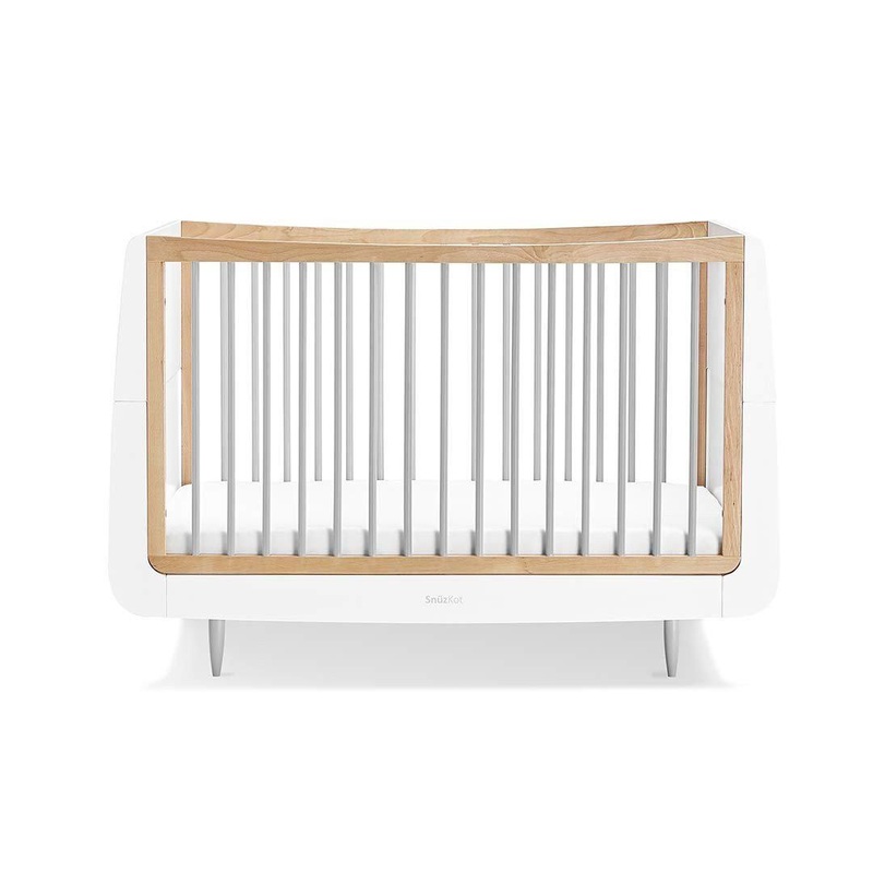 SnuzKot Skandi Cot Bed – Grey