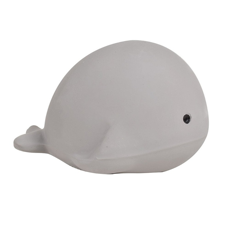 Whale Natural Rubber Rattle