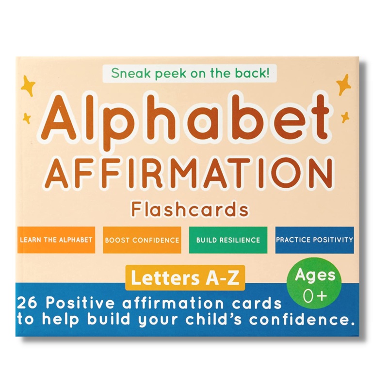 Alphabet Affirmation Flashcards