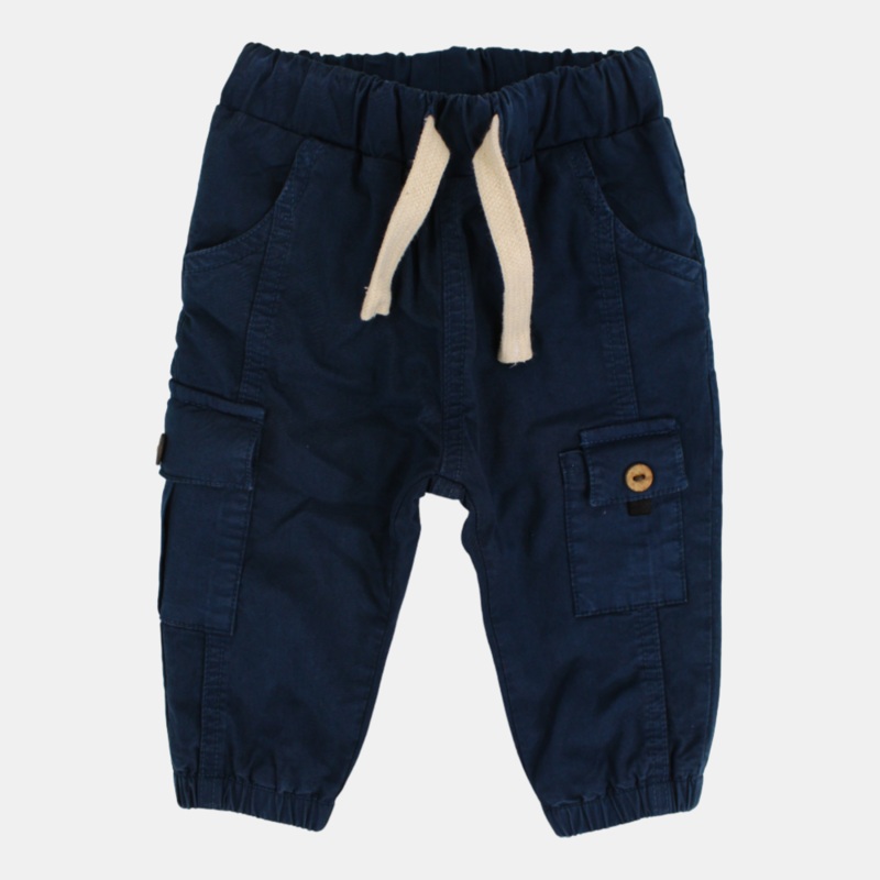 Baby Boys Gabardine Cargo Pants