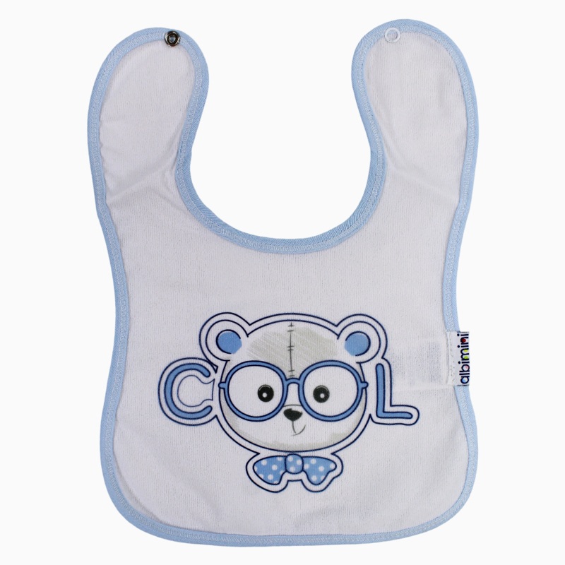 Boys Bib  Cool Bear Print