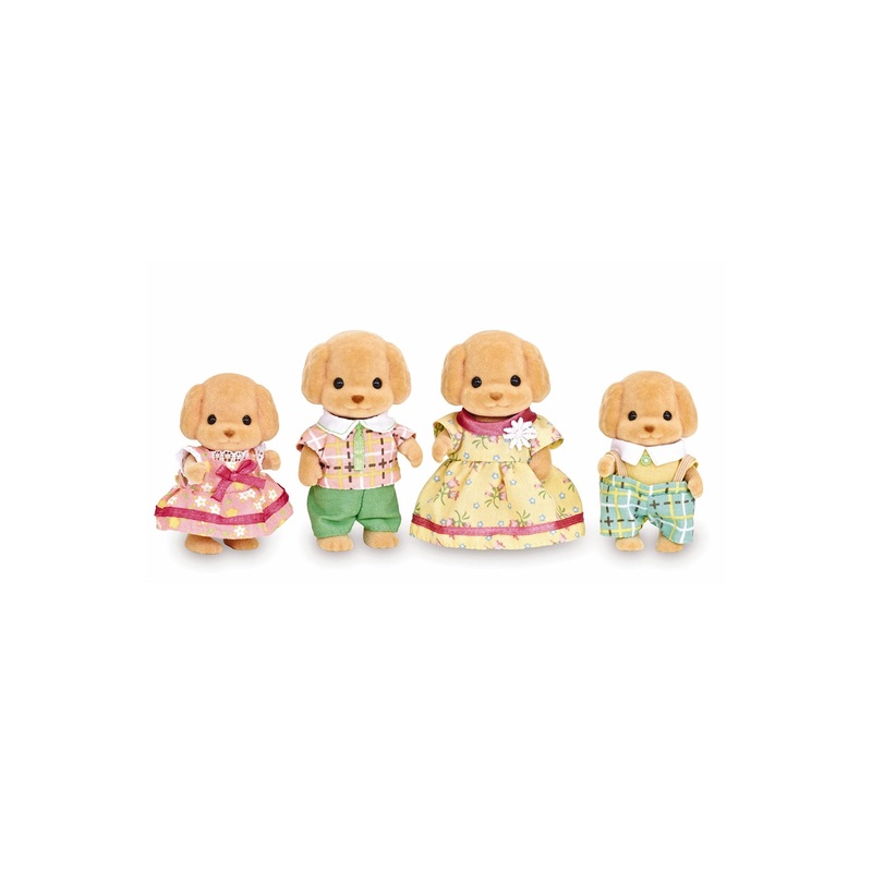 Calico Critters Toy Poodle Family