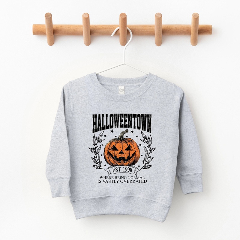 Halloweentown Est. 1998 Sweatshirt – Heather Grey