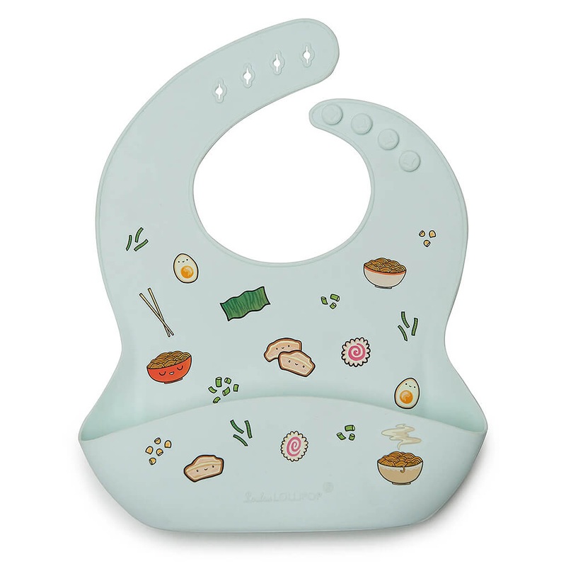 Silicone Bib Printed Ramen