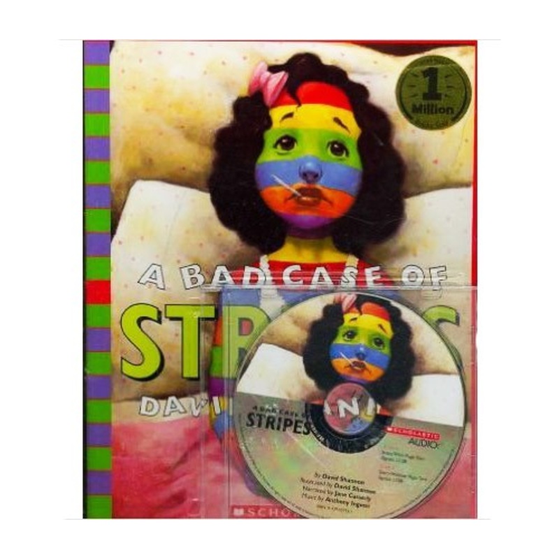 A Bad Case of Stripes Book & CD Set