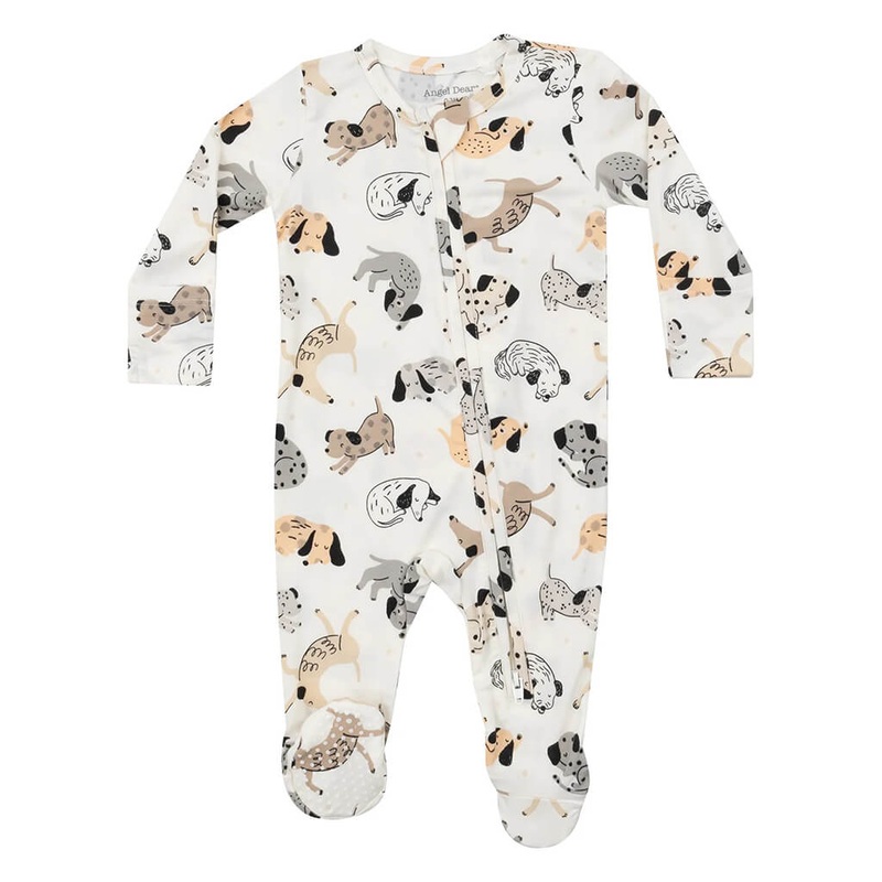 Angel Dear 2-Way Zipper Footie Cozy Pups