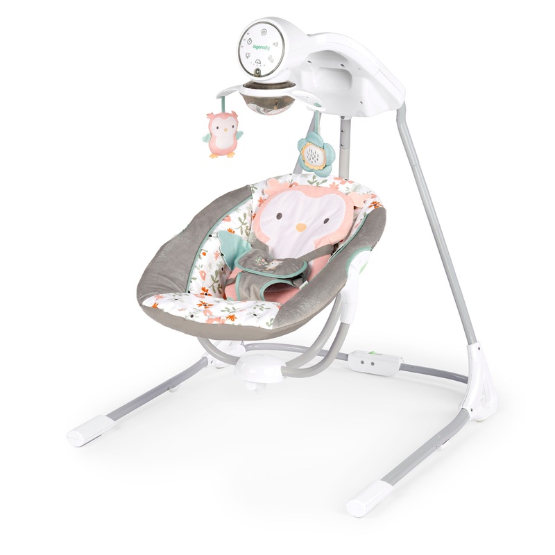 Ingenuity InLighten Soothing Swing – Nally the Owl