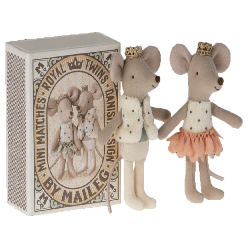 Little Sister and Brother Royal Twins Mice Doll