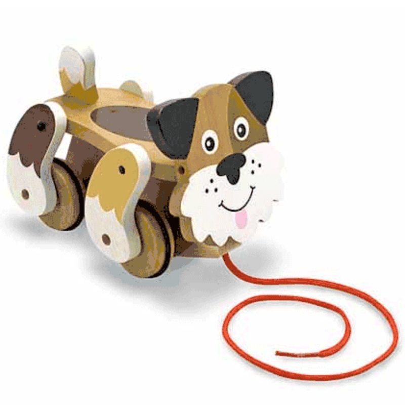 Melissa & Doug Playful Puppy Pull Toy