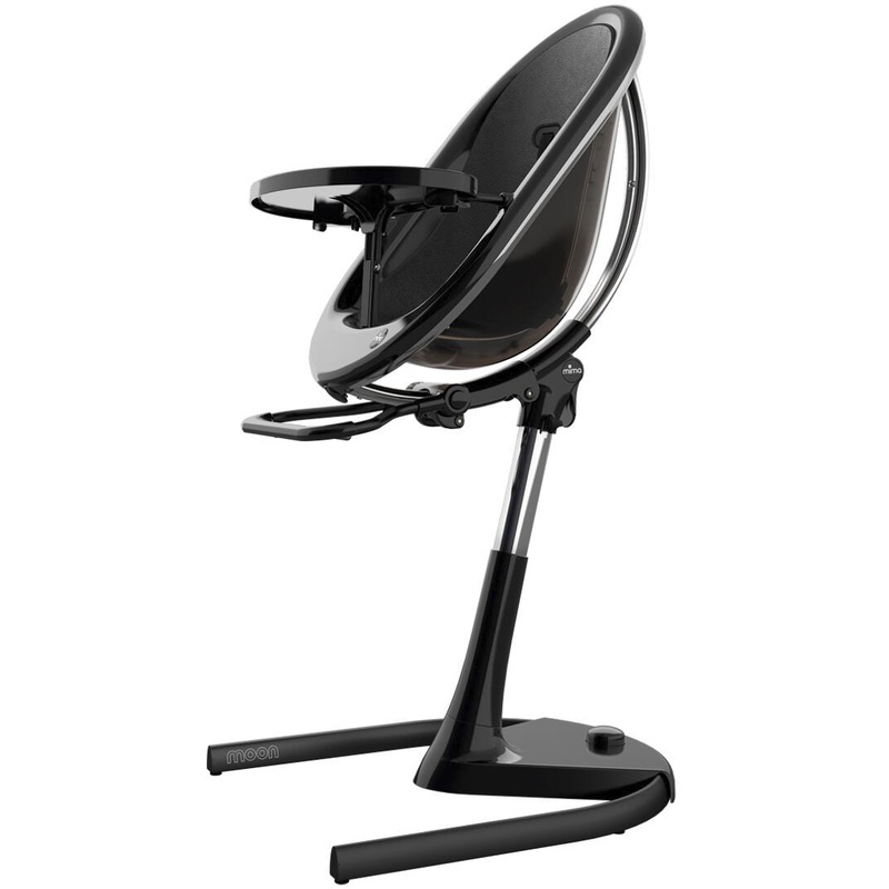 Mima Moon 2G High Chair – Black / Black