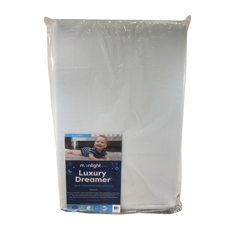 Moonlight Slumber Luxury Dreamer Crib Mattress, Mini (38″x24″x5″)