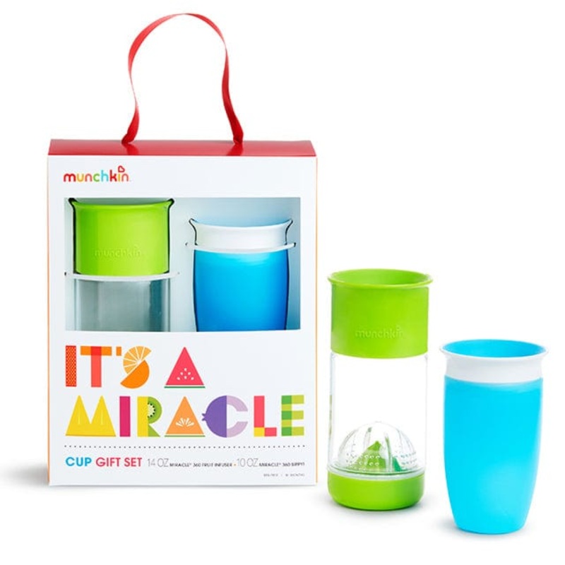 Munchkin Its a Miracle Gift Set 10 & 14oz Miracle Cups