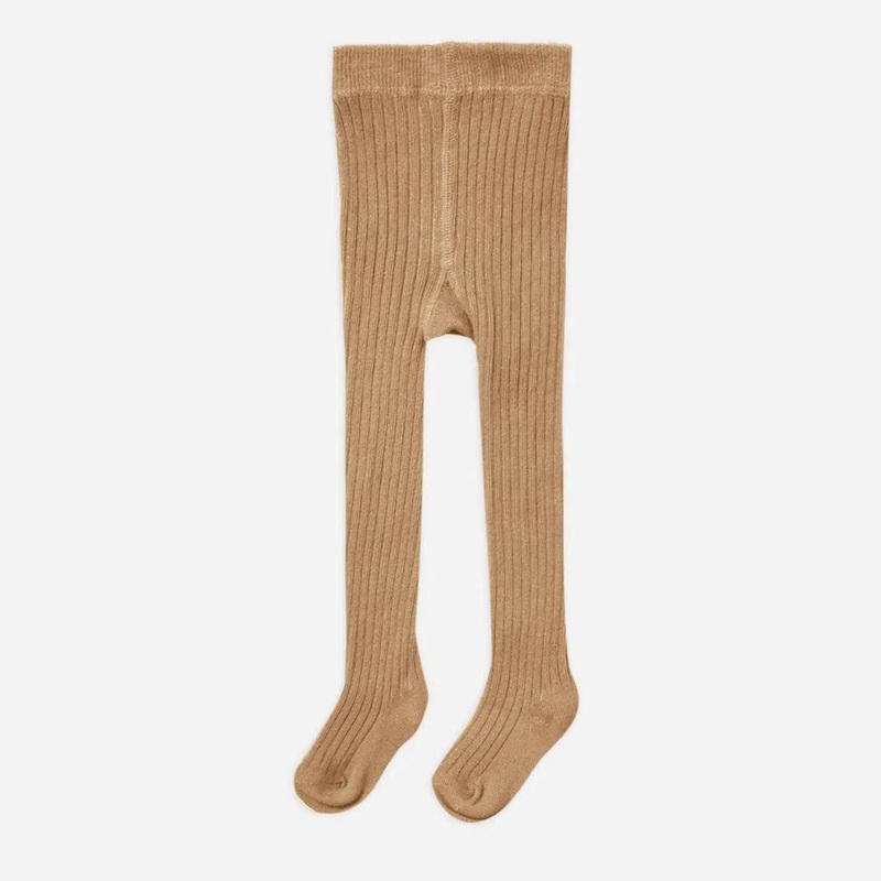 Quincy Mae – Organic Tights – Golden