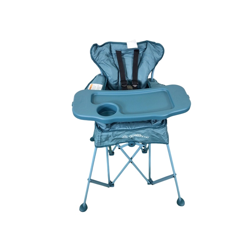 Baby Delight Go with Me Venture Deluxe Portable Chair, Blue Wave