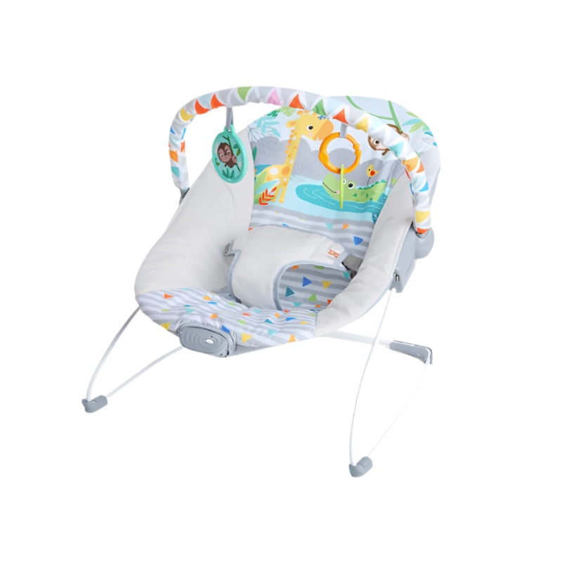 Bright Starts Vibrating Bouncer, Safari Fun
