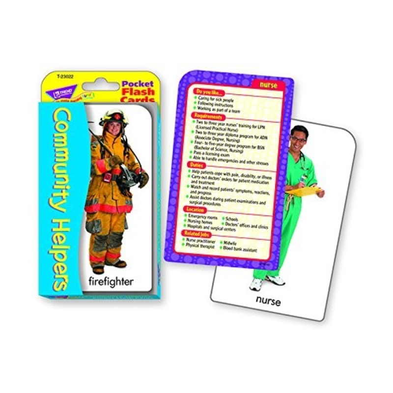 Community Helpers Flash Cards