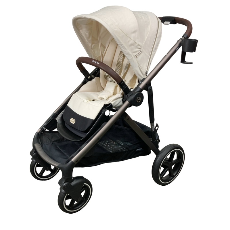 Cybex Gazelle S Modular Stroller, 2024, Seashell Beige, Taupe Frame
