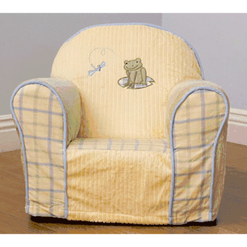 KidsLine Leap Froggie Upholstered Chair Slip Cover