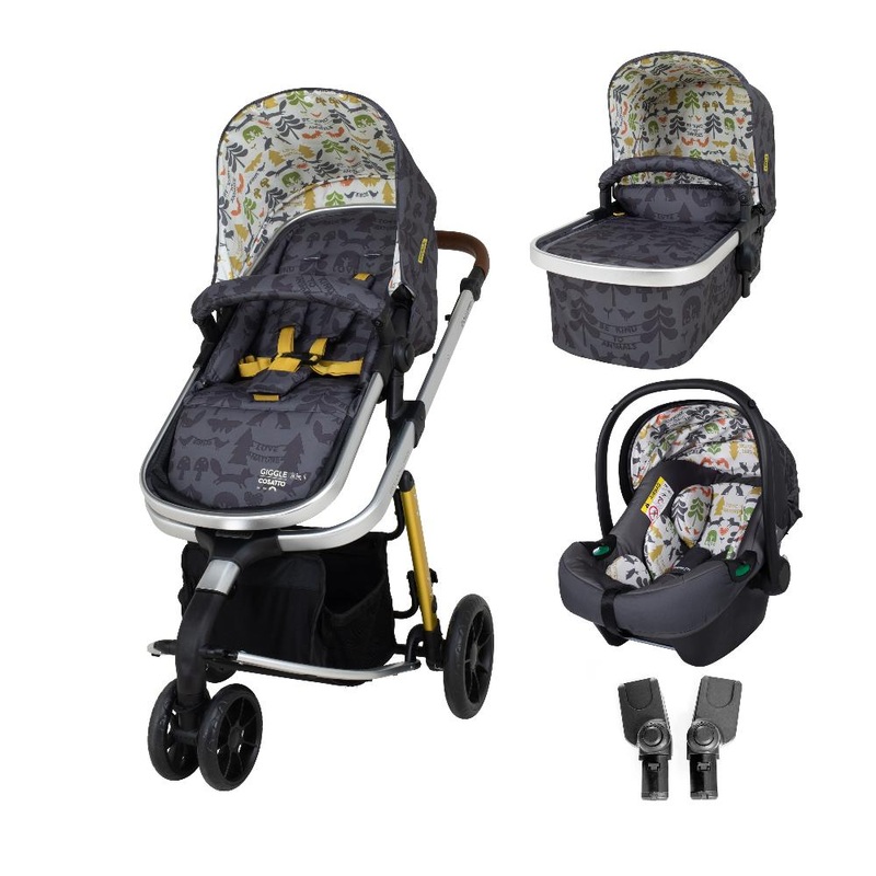 Ex Display Giggle 3 in 1 Car Seat Bundle Nature Trail