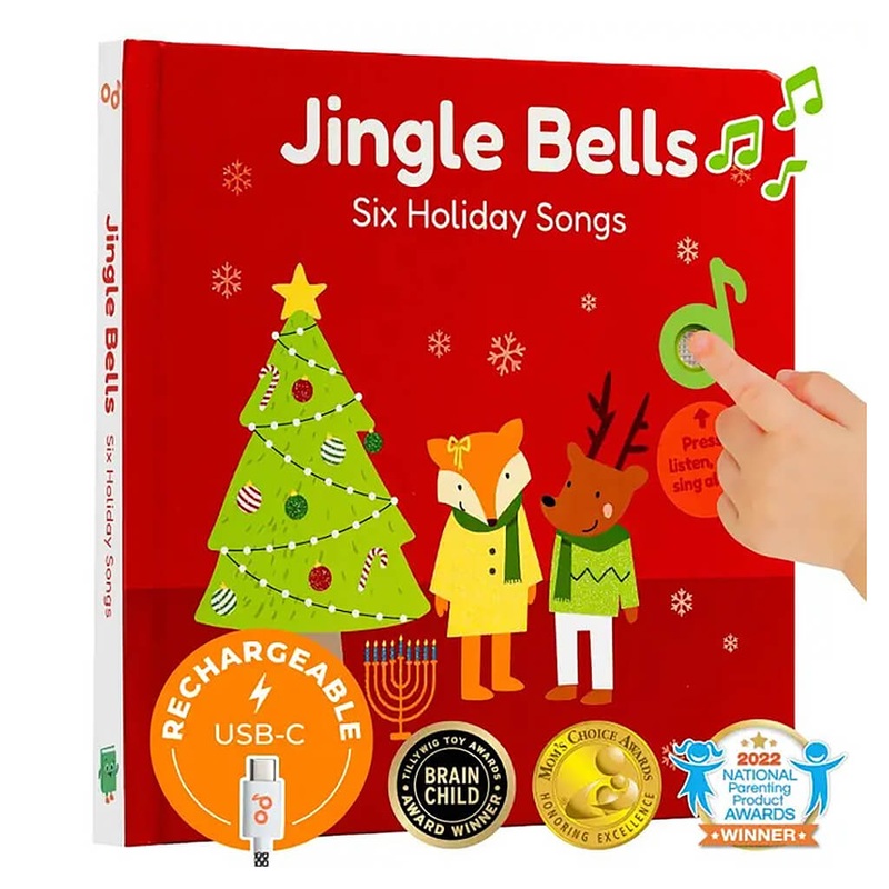 Jingle Bells Nursery Rhymes- USB-C Rechargeable