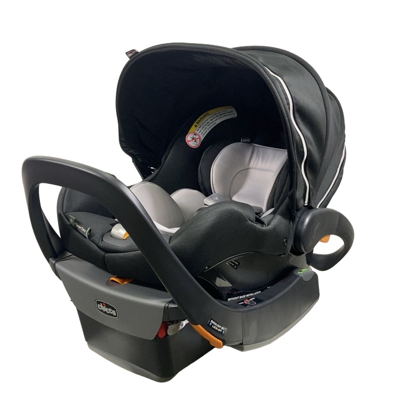 Chicco KeyFit 35 Zip ClearTex Infant Car Seat, 2024, Obsidian
