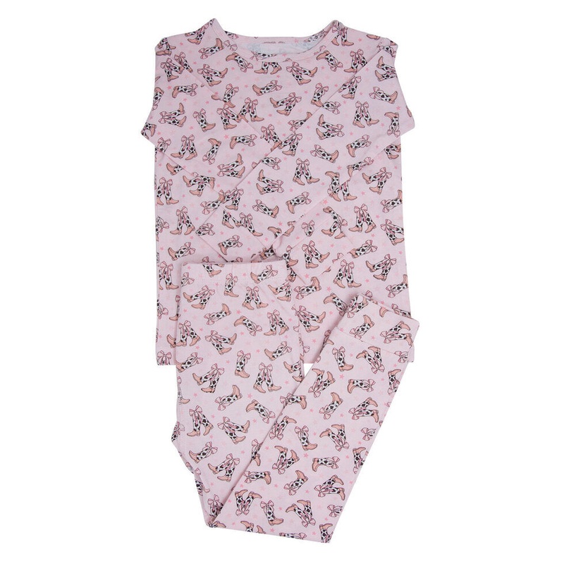 Long Sleeve Pajama Set – Cowhide Boots