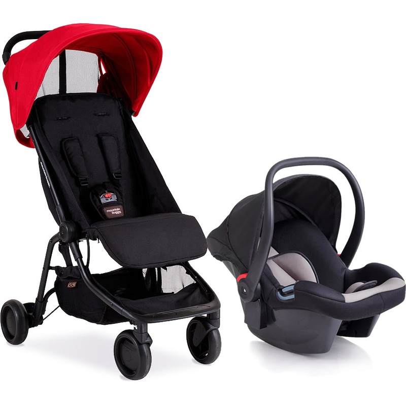 Mountain Buggy Nano & Protect Travel System – Ruby