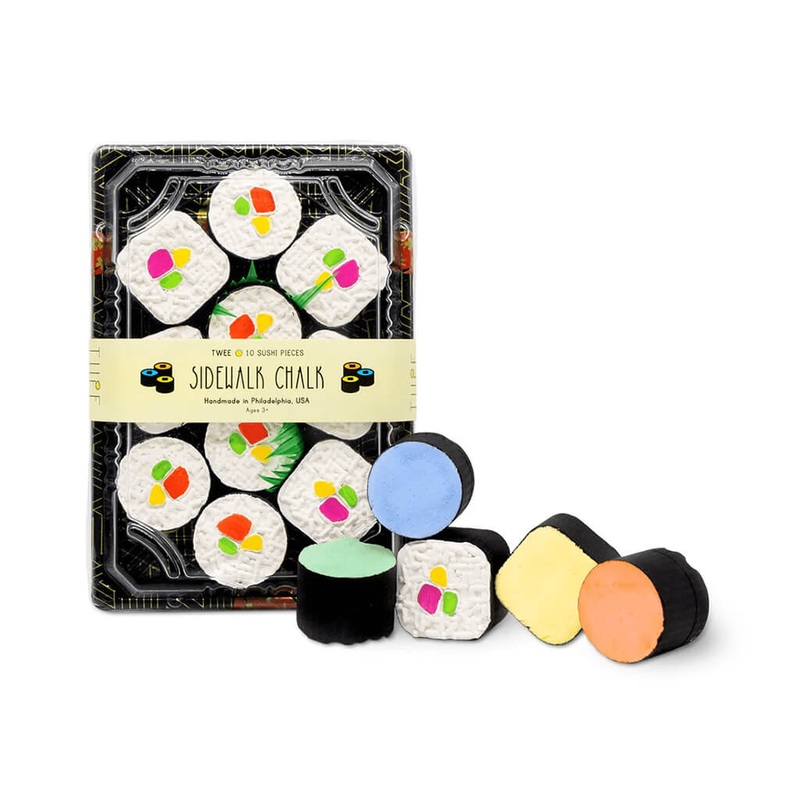 Sidewalk Chalk Sushi Maki Roll