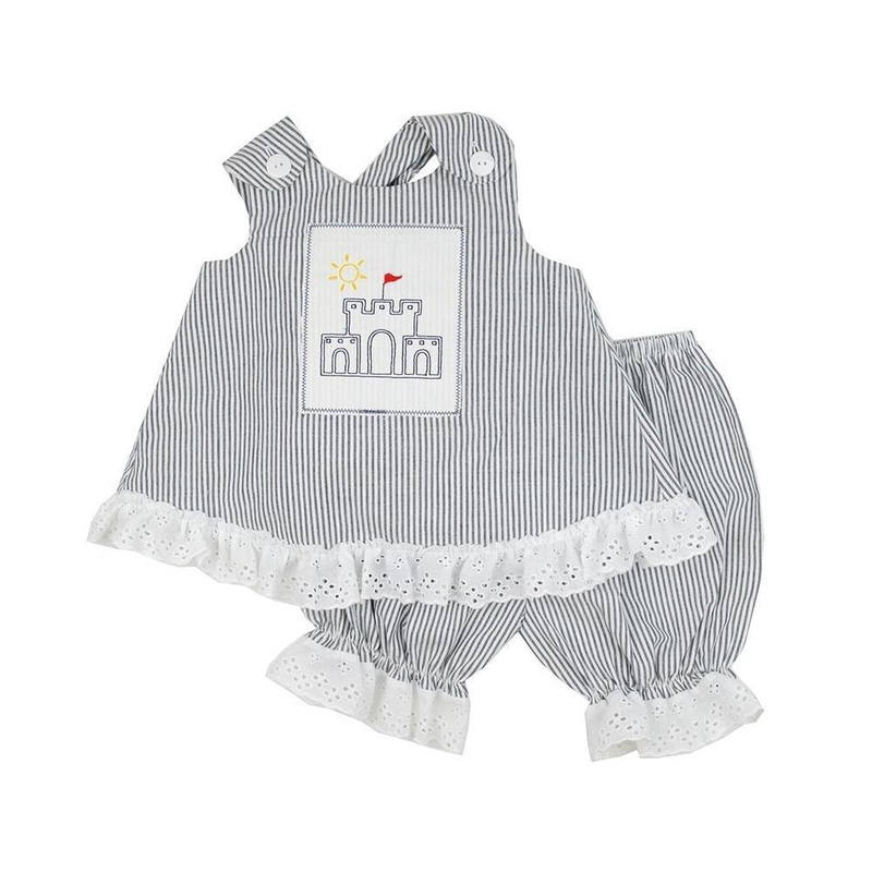 Summer Time Little Girls Tunic Set