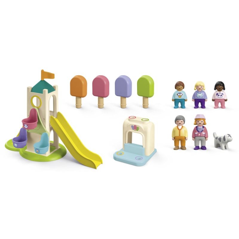 Adventure Tower with Ice Cream Booth