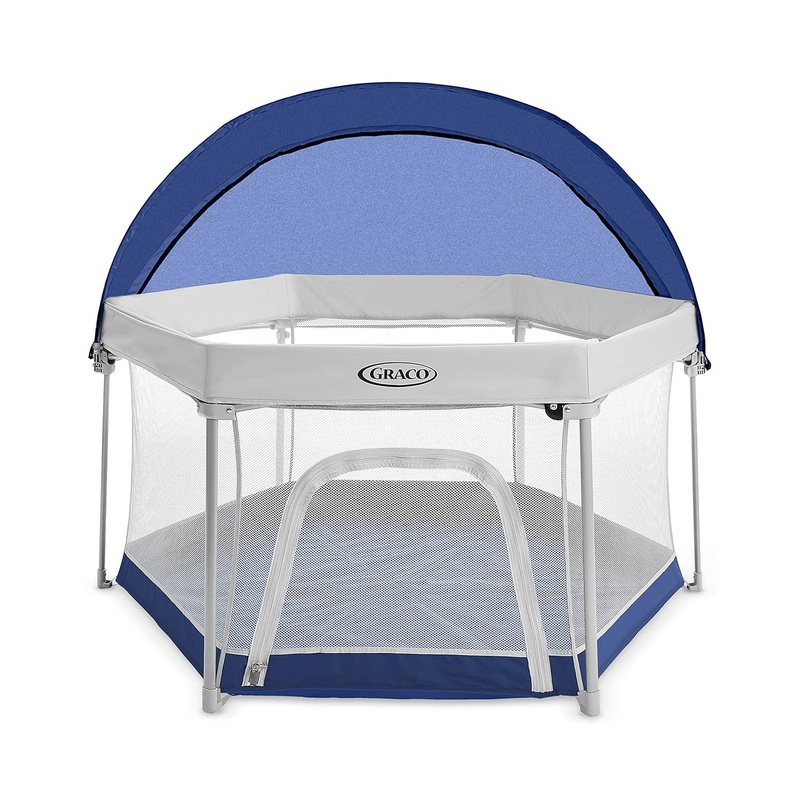 Graco Pack n Play Lite Traveler LX Playard, Canyon