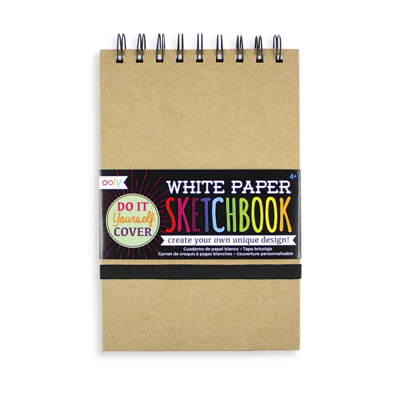 Ooly White DIY Cover Sketchbook – Small