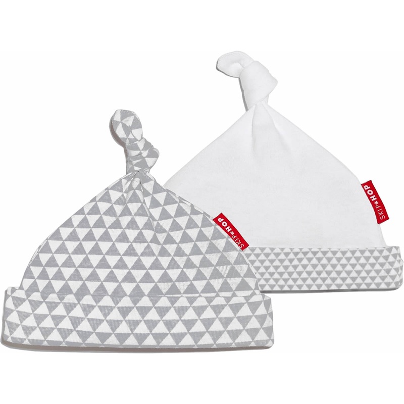 Skip Hop Petite Triangles Baby Hat Set – Grey