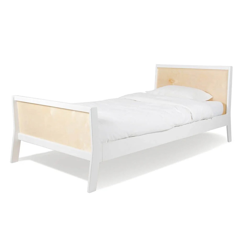 Sparrow Twin Bed – White/Birch