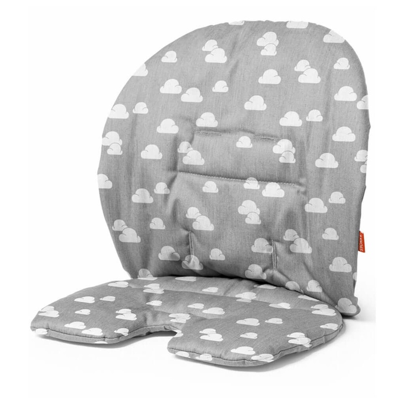 Steps Baby Cushion Grey Clouds