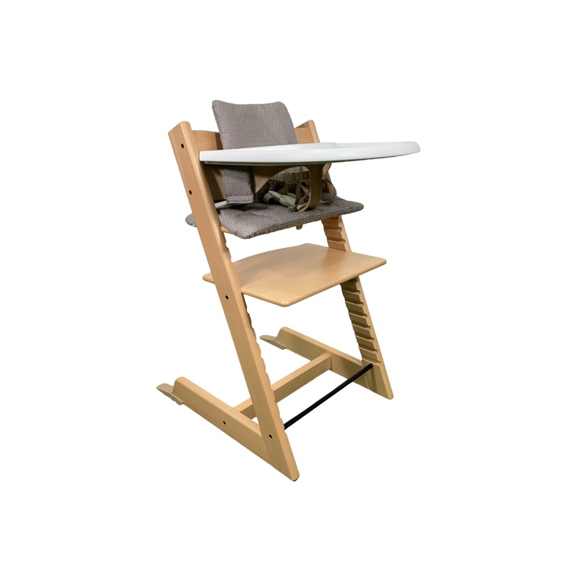 Stokke Tripp Trapp Complete High Chair, Natural, Dots Grey