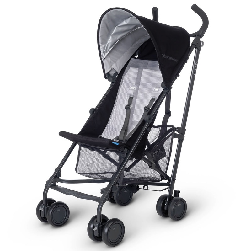UPPAbaby 2017 G-LITE Umbrella Stroller – Jake (Black/Carbon)