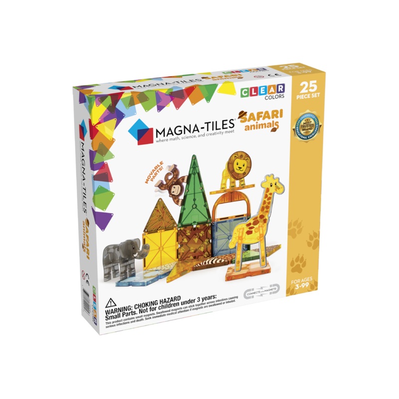 Valtech – MagnaTiles Safari Animals 25 Piece Set