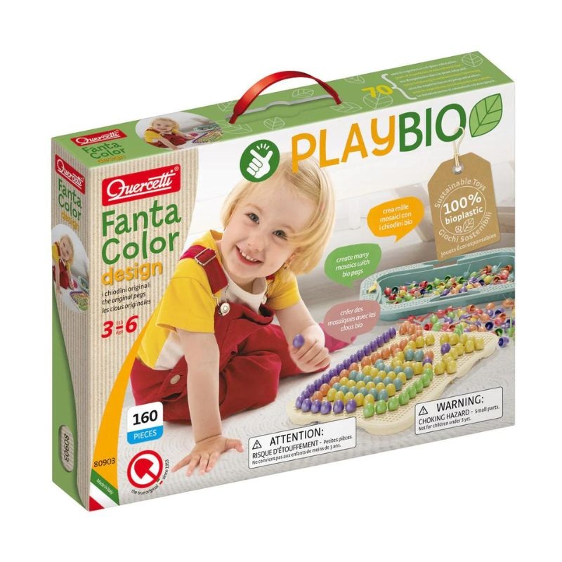 Fantacolor Design Play Bio – Classic Pegboard and Pegs