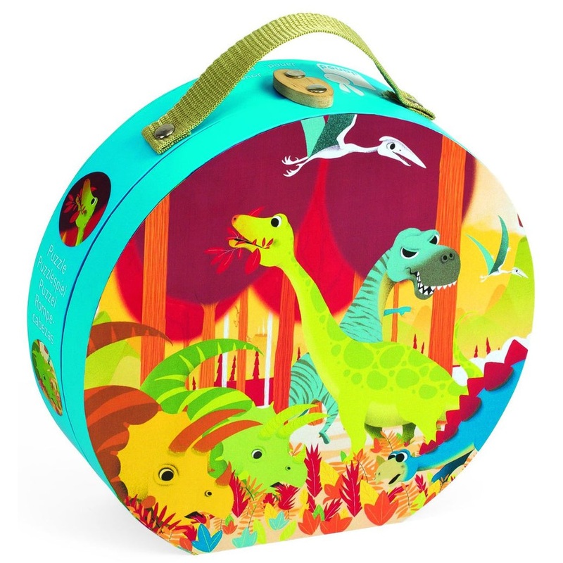 Janod Dinosaur Puzzle, 24pcs