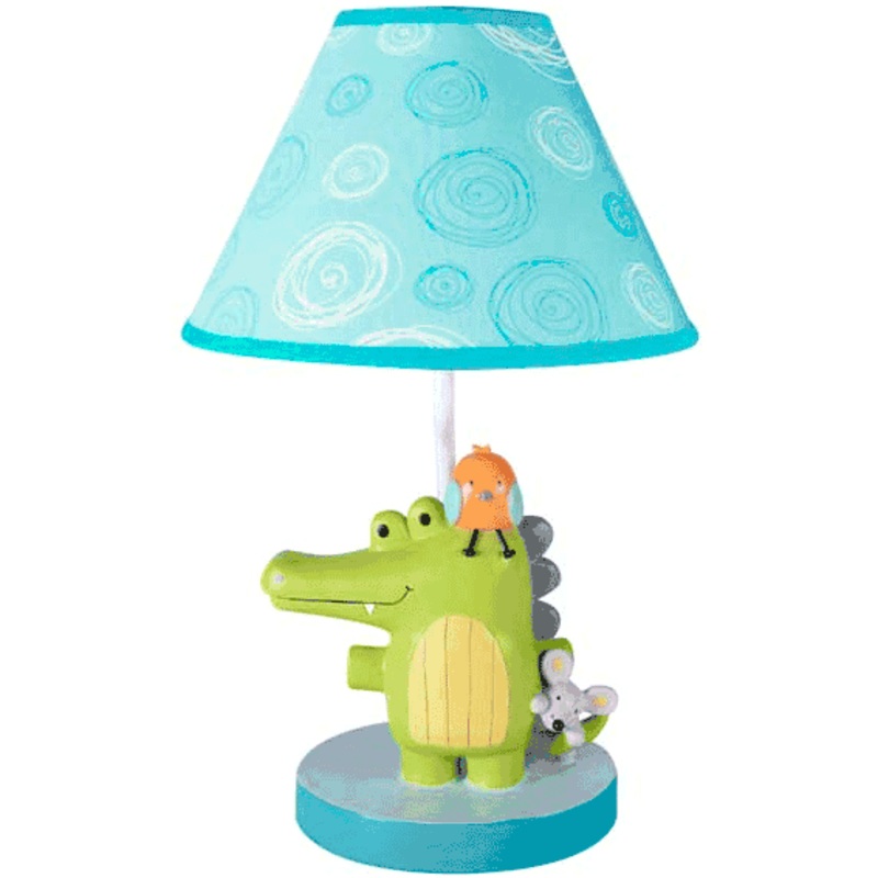 Lambs & Ivy Yoo-Hoo Lamp with Shade & Bulb